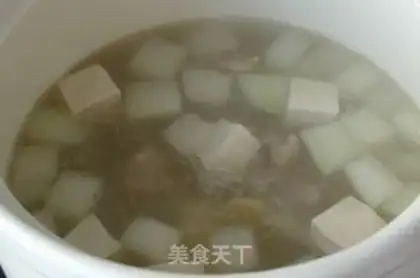 Make Tofu broccoli soup step 4
