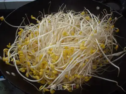 Make Soybean sprouts step 2