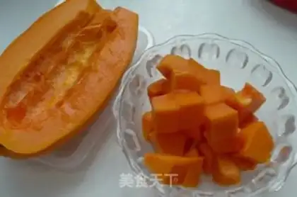 Make Pumpkin-cream-cream-cream step 1