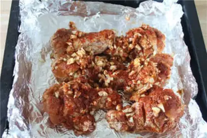 Make Black pepper chili chicken wings step 3