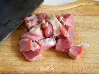 Make Red beef noodles step 0