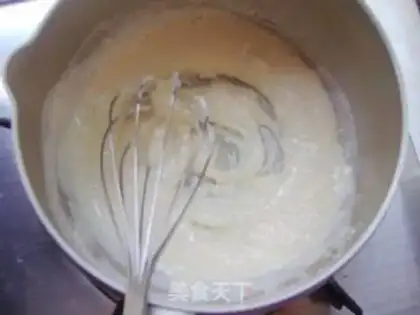 Make Coco milk, double toast step 2