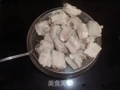 Make Potato burn ribs step 2