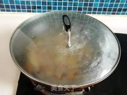 Make Red beef noodles step 9