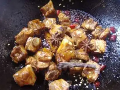 Make Potato burn ribs step 5