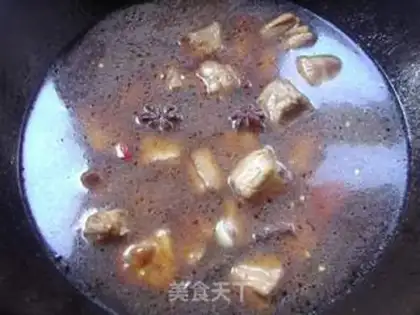Make Potato burn ribs step 6