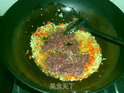 Make Rice beef step 2