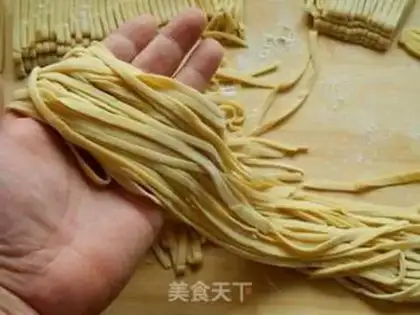 Make Red beef noodles step 17
