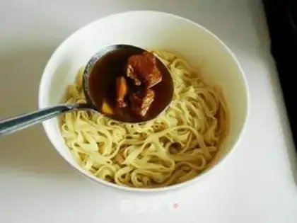 Make Red beef noodles step 20