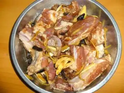 Make Black garlic lemon bone step 7