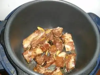 Make Black garlic lemon bone step 8