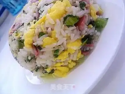 Make Bacon fried rice step 13