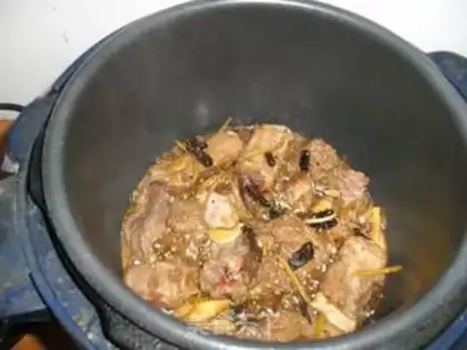 Make Black garlic lemon bone step 9