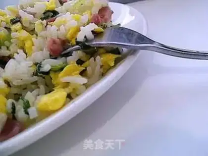 Make Bacon fried rice step 14