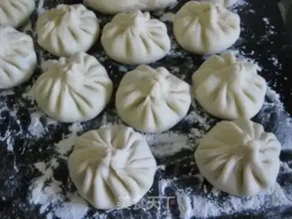 Make Frozen meat buns step 9