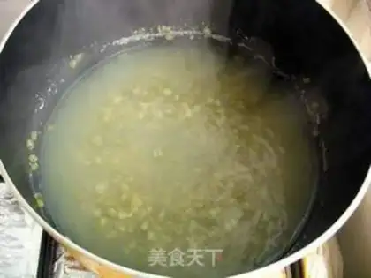 Make Green bean milk step 2