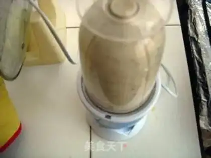 Make Green bean milk step 4