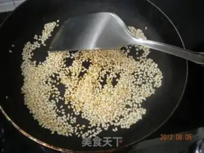 Make Self-polishing rice powdered meat step 3
