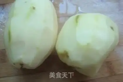 Make Black pepper with potatoes step 0