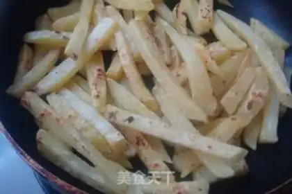 Make Black pepper with potatoes step 3