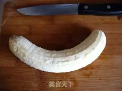 Make Ice bananas step 1