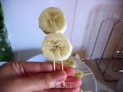 Make Ice bananas step 4