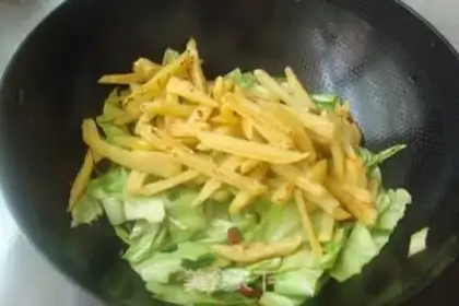 Make Black pepper with potatoes step 9