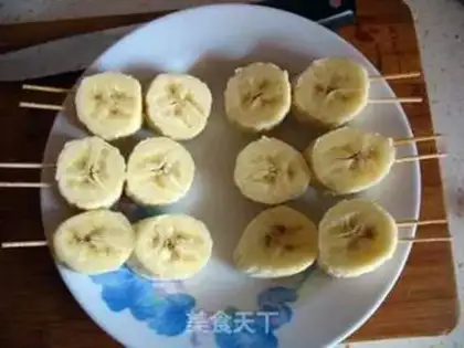 Make Ice bananas step 5