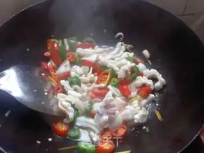 Make Triple squid step 1