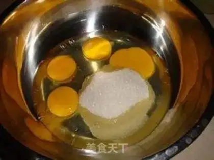Make Cocoa sponge cake step 2