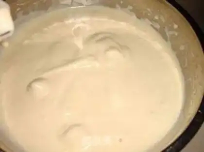 Make Cocoa sponge cake step 4
