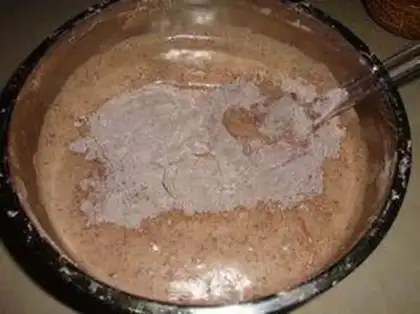 Make Cocoa sponge cake step 6