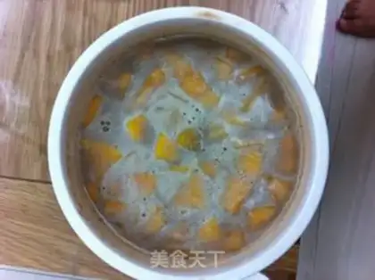 Make Chocolate mango ice cream step 3