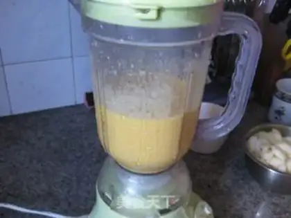 Make Mango pudding step 3