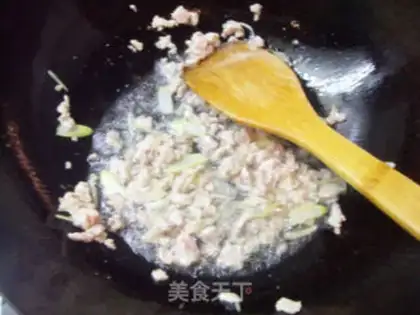 Make Meat powder fan cabbage step 2