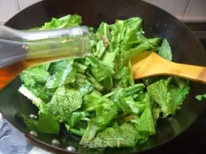 Make Meat powder fan cabbage step 3
