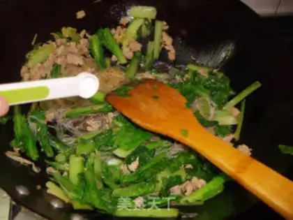Make Meat powder fan cabbage step 6