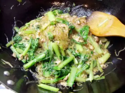 Make Meat powder fan cabbage step 8
