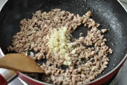 Make Meat and eggplant step 8