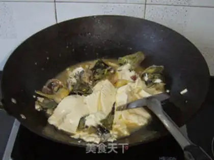 Make Tofu soup step 6