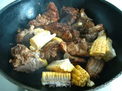 Make Corn stew cavity step 4