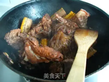 Make Corn stew cavity step 6