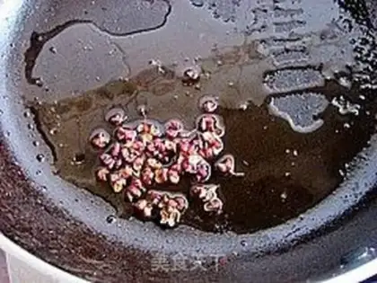 Make Plumbing peanut rice step 3