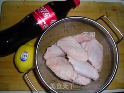 Make Lemon cola wings step 0