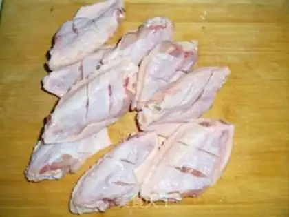 Make Lemon cola wings step 1