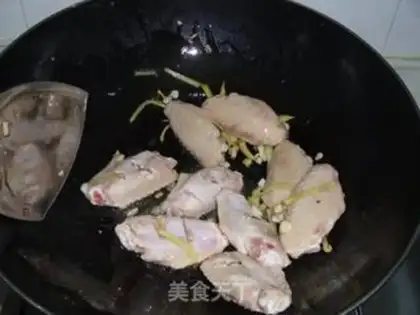 Make Lemon cola wings step 4