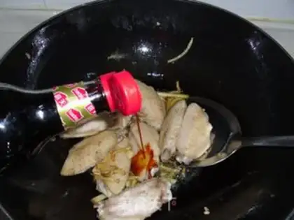 Make Lemon cola wings step 6