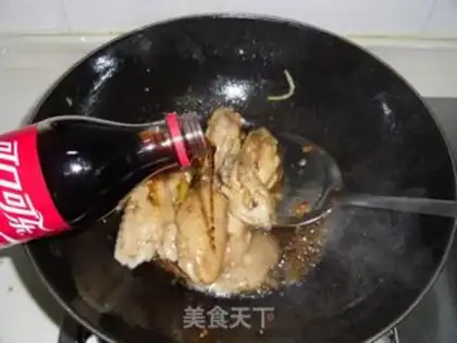 Make Lemon cola wings step 7