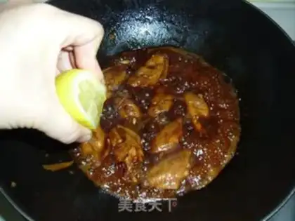 Make Lemon cola wings step 9