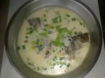 Make Silver silk fish soup step 9